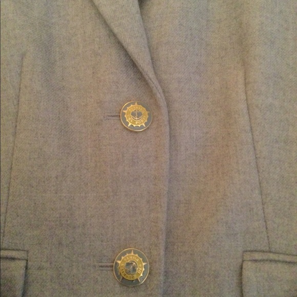NWOT J. Crew wool grey two button blazer. Size 14. - Picture 6 of 6